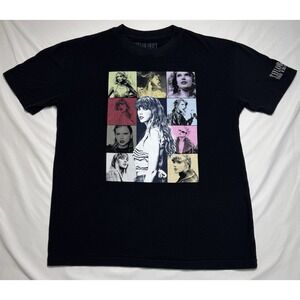 Taylor Swift The Eras Tour Tee Shirt Official Merchandise Black  Size Medium